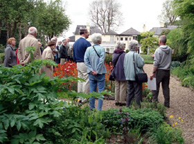 Touring Reveley Lodge gardens with the gardener 