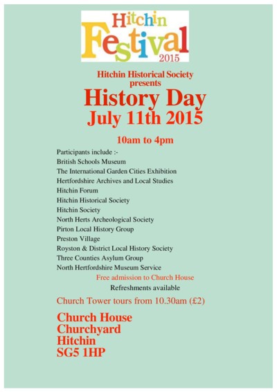 History Day flyer