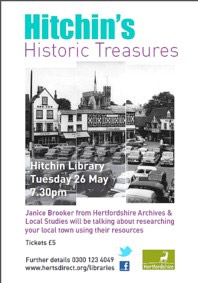 Hitchin Historic Treasures flyer